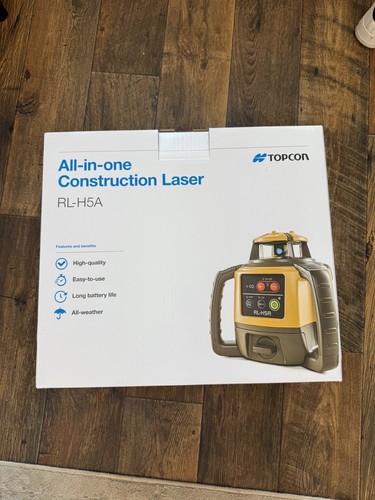 Topcon h5a rotating laser - rl-h5a,