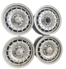 Mercedes PAGODA R107 C107 W108 W116 4 CERCHI IN LEGA 6,5x14 ET30 1264002102 ✔️