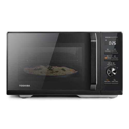Toshiba black microwave - toshiba,