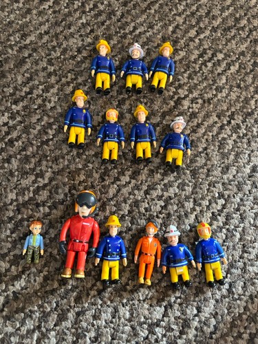 Fireman sam figure - sam, bundle
