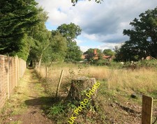 Photo 6x4 Clearing by the Footpath Wokingham A plot of empty land probabl c2016