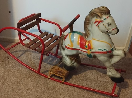 Vintage mobo rocking - vintage, horse