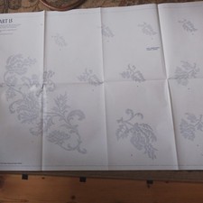 Vintage MULTI USE Iron-On Transfer sheet: Embroidery Magic 15 b