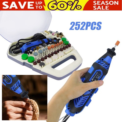 252pc accessory set rotary - 252pc,