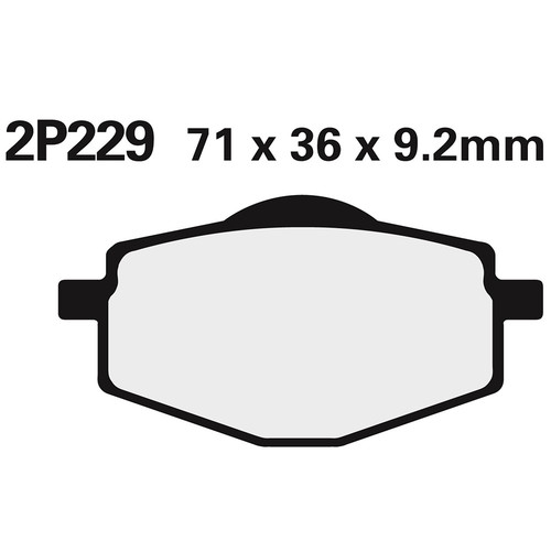Nissin pad brake - nissin, pad,