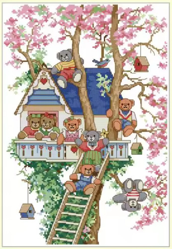 Counted cross stitch kit - counted,