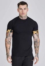 SikSilk Men's Short Sleeved