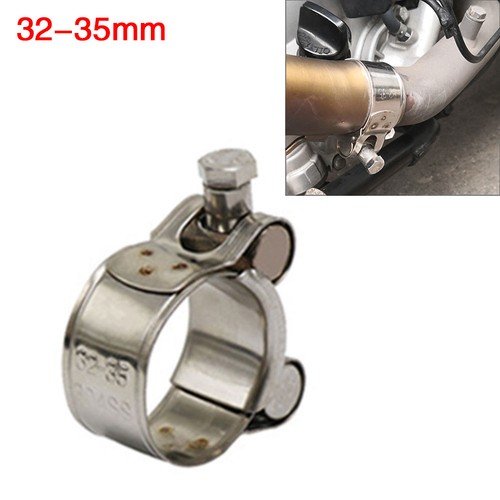 Exhaust pipe clamp 32mm 35mm - exhaust,