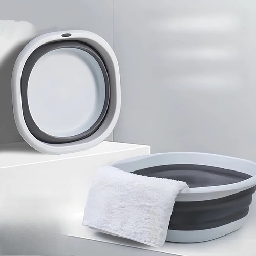 Collapsible foot bath basin - bath,