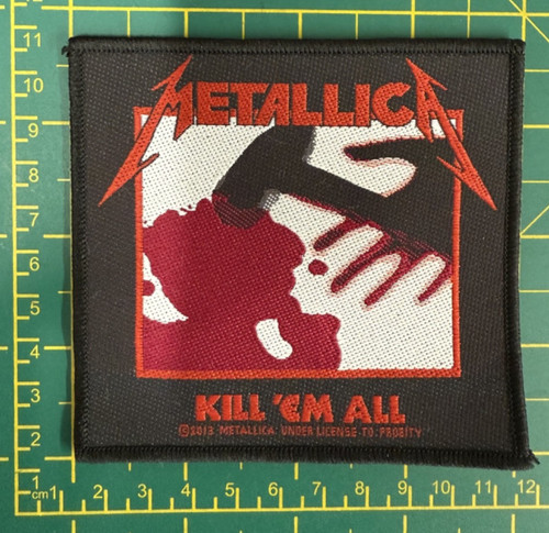 Metallica kill all - metallica, woven