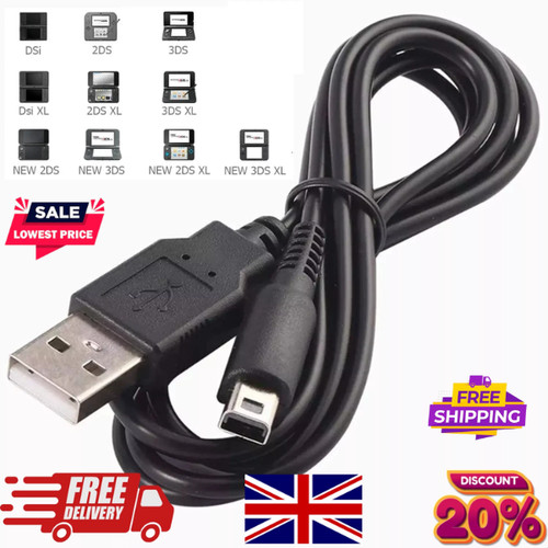 Nintendo usb charger - charger, cable