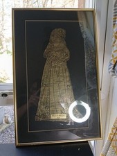 Brass Rubbing Of Elizabeth