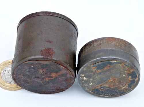 Pair empty vintage antique - pair,