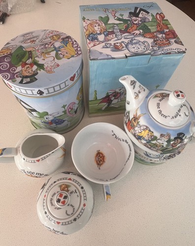 Alice wonderland tea set - in,