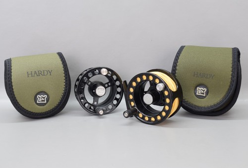 Hardy uniqua fly reel - #3/4,