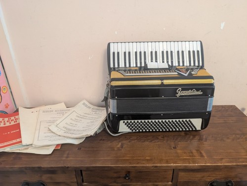 Frontalini black piano - black,