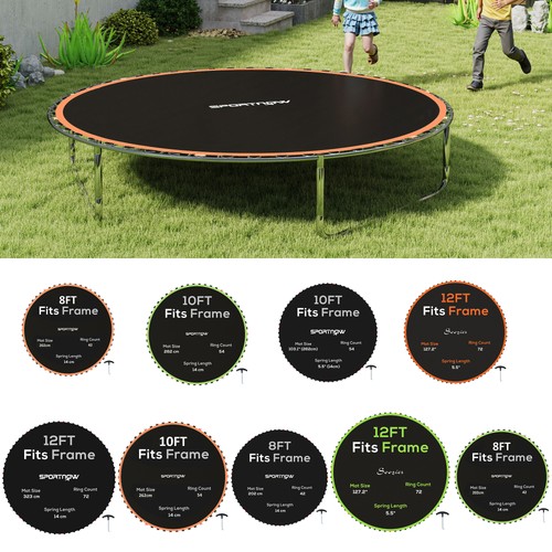 Replacement trampoline mat - trampoline,