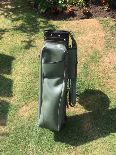 Vintage golf bag green and - golf,