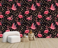 Watercolor Flamingo Nursery