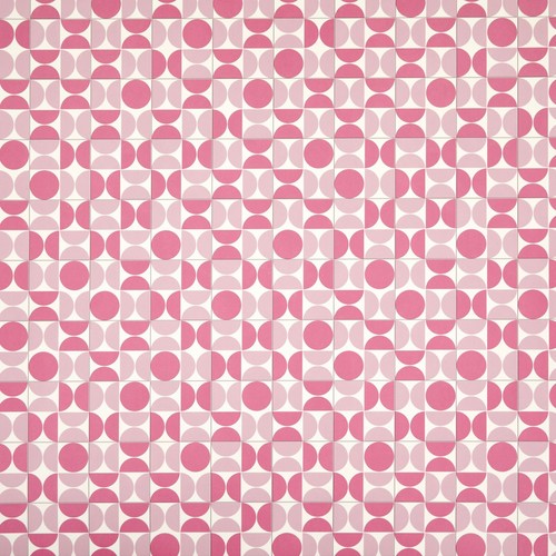 Patterned pink vinyl - pink,