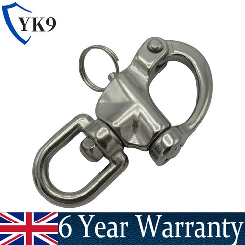 Swivel eye snap shackle - swivel,