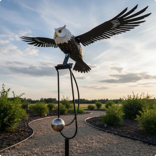 Owl wind vane rust resistant - vane,