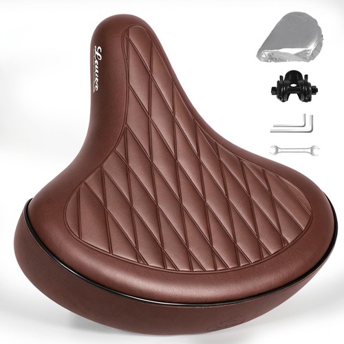Brown beach cruiser bike - cruiser, seat