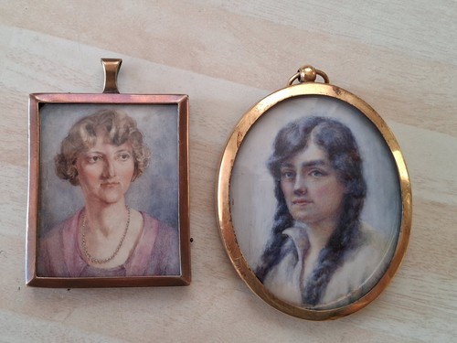Portrait miniature - x,