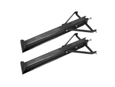 2x Static Caravan Corner Steady Legs Unpainted 24" Mobile Home Leg Wind Down