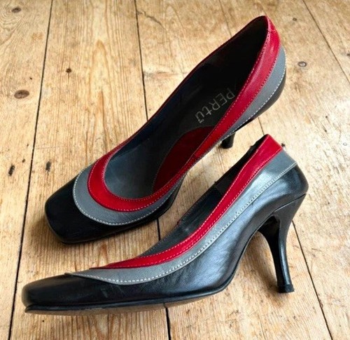 Pertu vintage red - pertu, grey