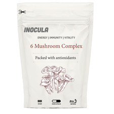 Mushroom Complex  Lions Mane, Reishi ,Shitake, Chaga, Cordyceps Maitake 11800mg