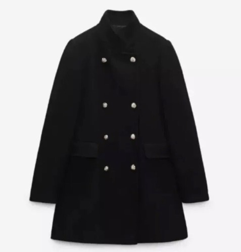 Zara new woman double breasted - zara,