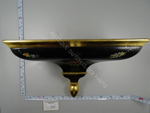 Black plastic bracket - plastic, or