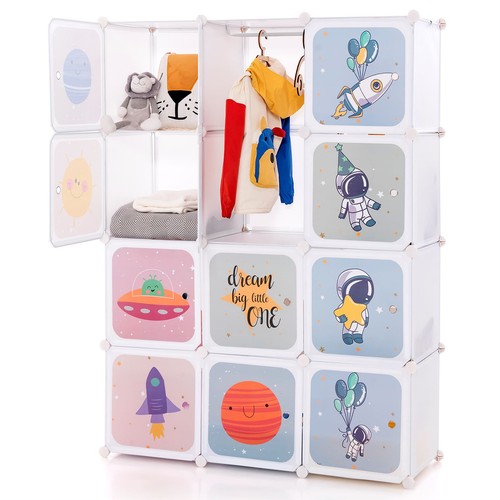 Portable children wardrobe kid - children,