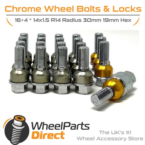 Bolts locks chrome - &,