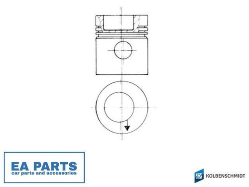 Piston for mercedes benz - piston,