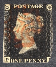 GB SG2-Pl.2 1840 QV 1d Penny