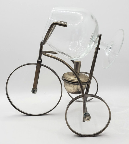Tricycle brandy warmer - ,