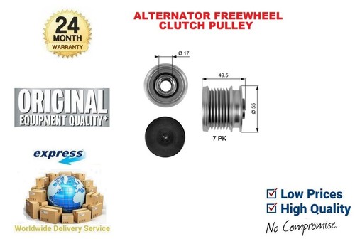 Alternator clutch pulley for - alternator,