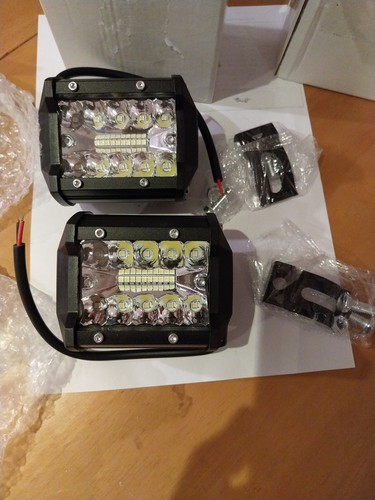 Led work light bar - 4",