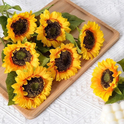 Large artificial sunflowers - 5x,