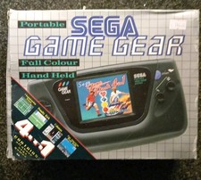 Sega Game Gear Console Boxed With Two Games