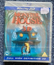 Monster House Blu ray 2006 3D