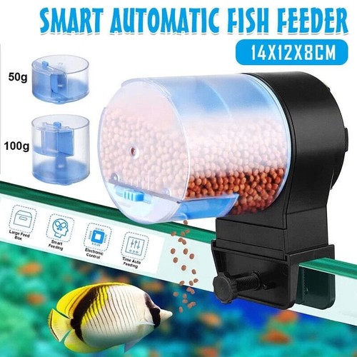 Aquarium fish feeder - aquarium,