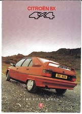 Citroen BX 4x4 1990-91 UK