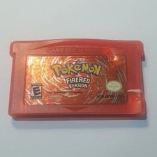 Pokemon Fire Red Loose⭐VERY GOOD⭐Nintendo Gameboy Advance GBA ✅TESTED + SAVES