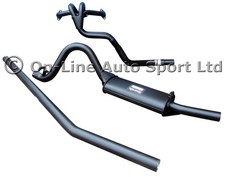 Escort Mk2 X-flow OHV Sportex 2" Exhaust System Single Box + 4 Branch Manifold