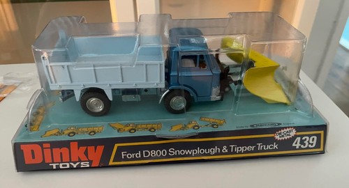 Dinky ford d800 snow plough - d800,