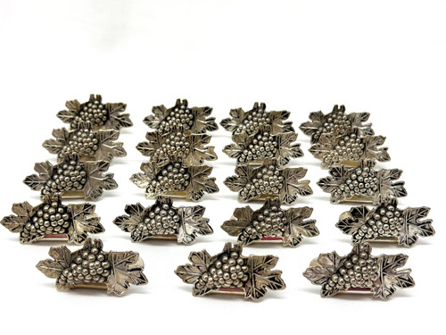 Vintage silver plated - vintage, grape