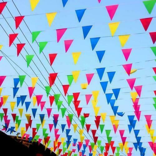 Feet flags multi colour - 33,